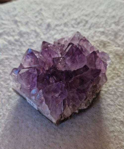 Premium High Grade Amethyst Druzy Cluster Piece 90 - 365g H4xW7.5xD6.5cm - Image 5