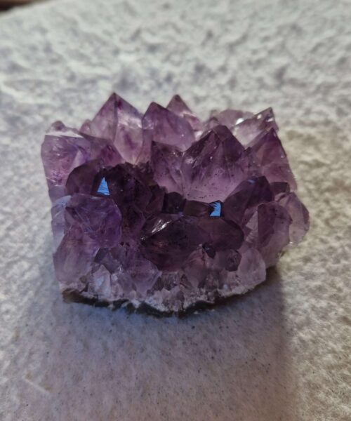 Premium High Grade Amethyst Druzy Cluster Piece 90 - 365g H4xW7.5xD6.5cm - Image 6