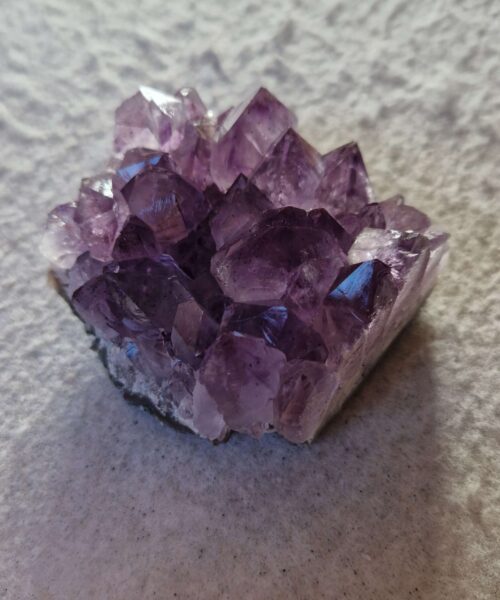 Premium High Grade Amethyst Druzy Cluster Piece 90 - 365g H4xW7.5xD6.5cm