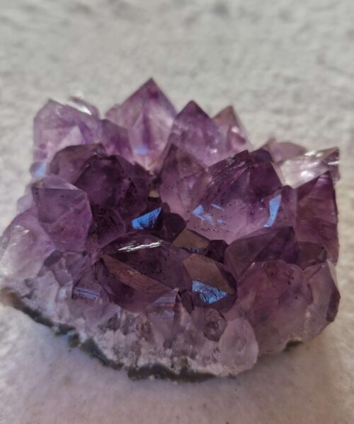 Premium High Grade Amethyst Druzy Cluster Piece 90 - 365g H4xW7.5xD6.5cm - Image 10
