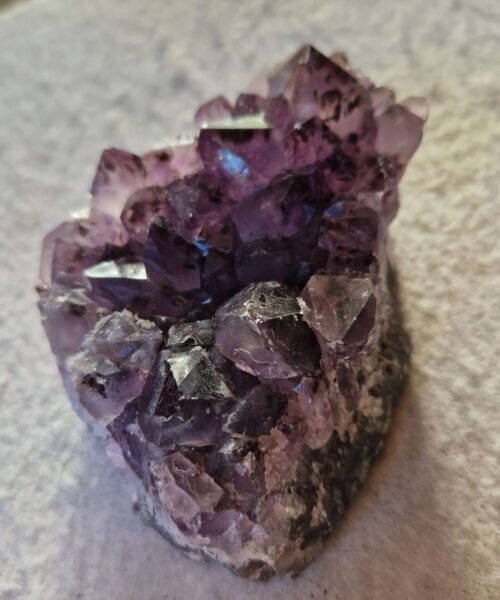 Premium High Grade Amethyst Druzy Cluster Piece 91 - 447g H5xW11xD7cm - Image 6