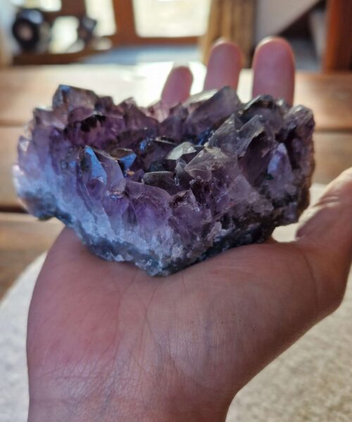 Premium High Grade Amethyst Druzy Cluster Piece 91 - 447g H5xW11xD7cm - Image 7