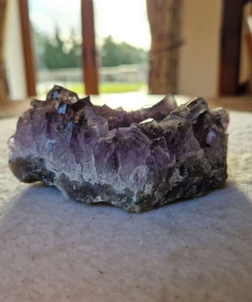 Premium High Grade Amethyst Druzy Cluster Piece 91 - 447g H5xW11xD7cm - Image 9