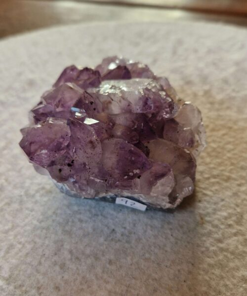 Premium High Grade Amethyst Druzy Cluster Piece 92 - 391g H5xW8xD8cm - Image 3