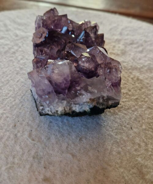 Premium High Grade Amethyst Druzy Cluster Piece 93 - 468g H4.5xW10.5xD6.5cm - Image 3