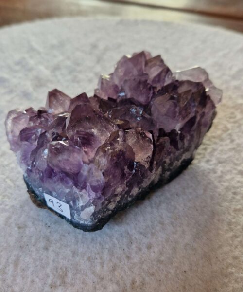 Premium High Grade Amethyst Druzy Cluster Piece 93 - 468g H4.5xW10.5xD6.5cm - Image 7