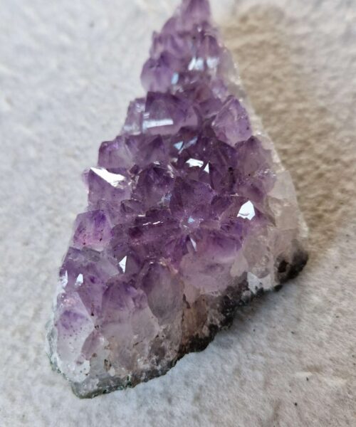 Premium High Grade Amethyst Druzy Cluster Piece 94 - 349g H4.5xW14xD6cm