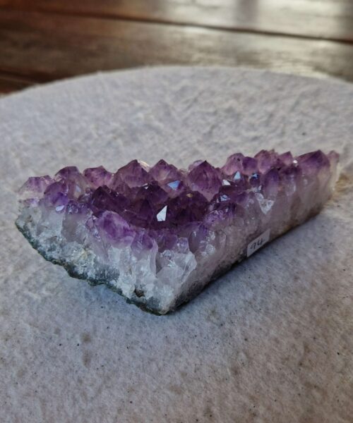 Premium High Grade Amethyst Druzy Cluster Piece 94 - 349g H4.5xW14xD6cm - Image 4