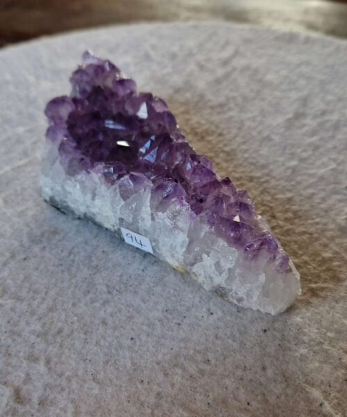 Premium High Grade Amethyst Druzy Cluster Piece 94 - 349g H4.5xW14xD6cm - Image 5