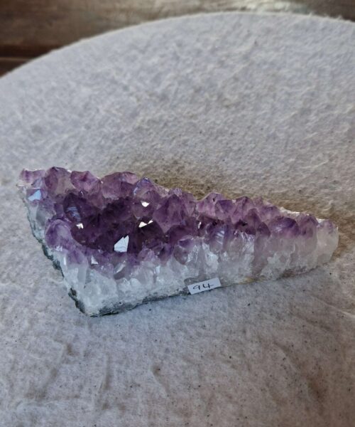 Premium High Grade Amethyst Druzy Cluster Piece 94 - 349g H4.5xW14xD6cm - Image 10