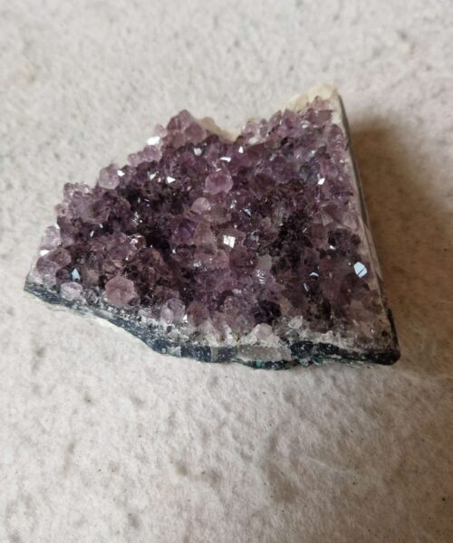 Premium High Grade Amethyst Druzy Cluster Piece 97 - 295g H3.5xW9xD9cm