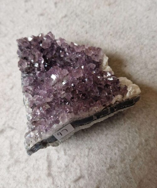 Premium High Grade Amethyst Druzy Cluster Piece 97 - 295g H3.5xW9xD9cm - Image 3