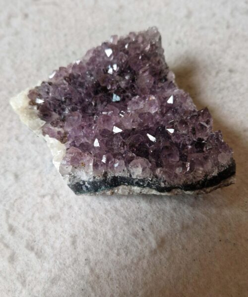 Premium High Grade Amethyst Druzy Cluster Piece 97 - 295g H3.5xW9xD9cm - Image 5