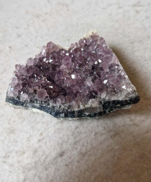 Premium High Grade Amethyst Druzy Cluster Piece 97 - 295g H3.5xW9xD9cm - Image 6