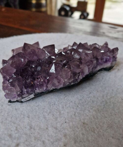 Large Premium High Grade Amethyst Raw Druzy Cluster Piece 99 - 616g H4xW16xD7cm - Image 4