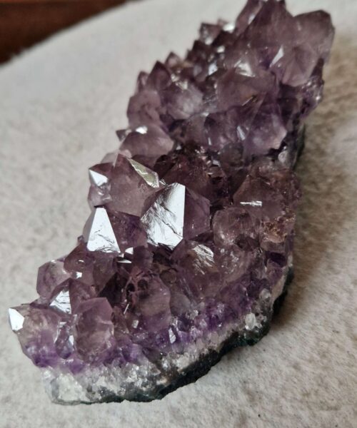 Large Premium High Grade Amethyst Raw Druzy Cluster Piece 99 - 616g H4xW16xD7cm - Image 6