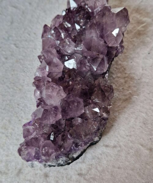 Large Premium High Grade Amethyst Raw Druzy Cluster Piece 99 - 616g H4xW16xD7cm