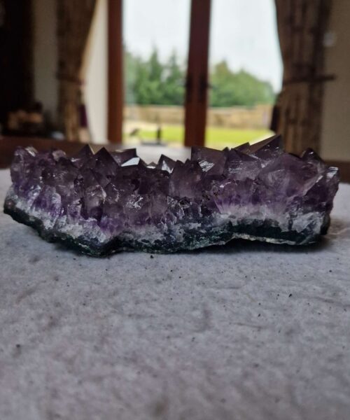Large Premium High Grade Amethyst Raw Druzy Cluster Piece 99 - 616g H4xW16xD7cm - Image 10