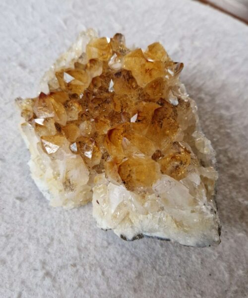 Large Premium High Grade Citrine Raw Druzy Cluster Piece 40 - 888g H6.5xW15xD11cm
