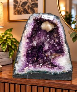 Amethyst Crystal Geode 934 Premium Queen Grade 13.12kg H28xW25xD18cm