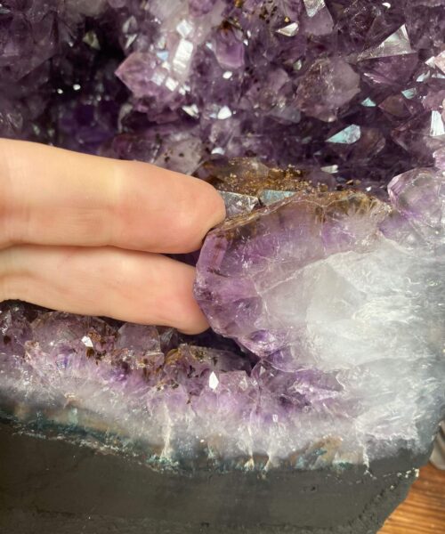 Amethyst Crystal Geode 934 Premium Queen Grade 13.12kg H28xW25xD18cm - Image 12