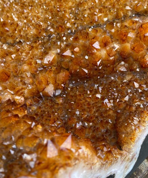 Tall Citrine Geode 279 Crystal Cluster Druzy Premium Grade 42.35kg H59xW48xD28cm - Image 11