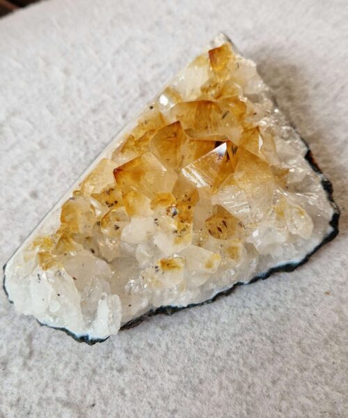 Large Premium High Grade Citrine Raw Druzy Cluster Piece 49 - 631g H5xW15xD12cm - Image 10