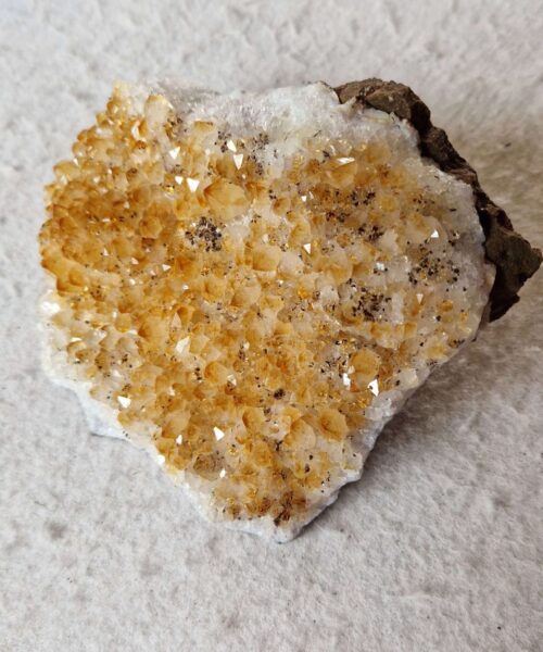 Large Premium High Grade Citrine Raw Druzy Cluster Piece 52 - 742g H7.5xW14xD12.5cm - Image 8