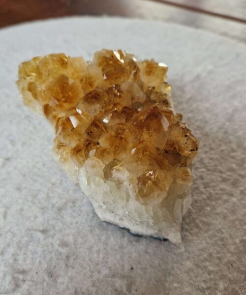 Large Premium High Grade Citrine Raw Druzy Cluster Piece 53 - 712g H7xW12xD9cm - Image 3
