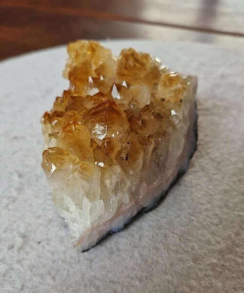 Large Premium High Grade Citrine Raw Druzy Cluster Piece 53 - 712g H7xW12xD9cm
