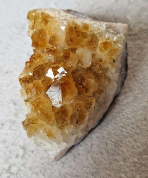 Large Premium High Grade Citrine Raw Druzy Cluster Piece 53 - 712g H7xW12xD9cm - Image 7