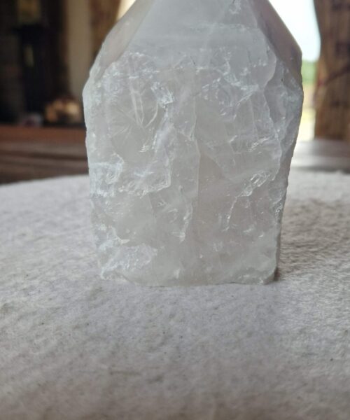 Large Clear Quartz White Crystal 29 Quartz Tower Points Polished Tip Gemstones Natural 1.104g H11.5xW8xD6.5cm