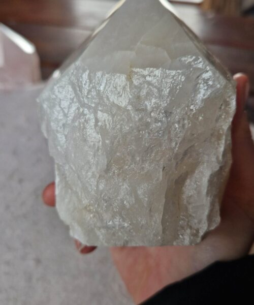 Large Clear Quartz White Crystal 33 Quartz Tower Points Polished Tip Gemstones Natural 1.016g H10.5xW8xD8cm - Image 9