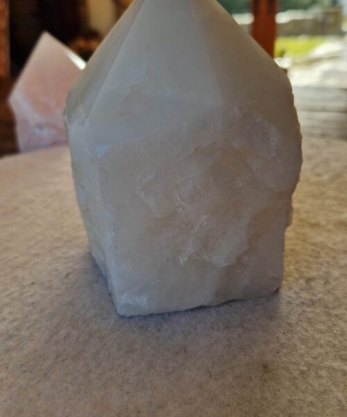 Large Clear Quartz White Crystal 34 Quartz Tower Points Polished Tip Gemstones Natural 1.224g H11.5xW8xD8cm - Image 4