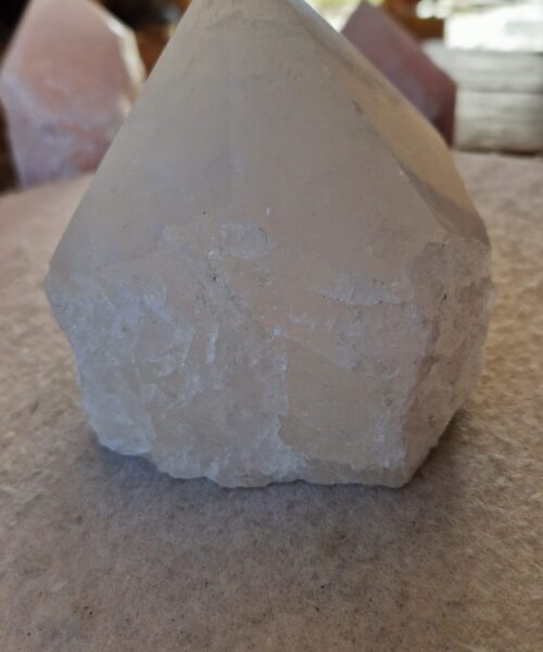 Large Clear Quartz White Crystal 35 Quartz Tower Points Polished Tip Gemstones Natural 1.047g H10xW9xD8cm - Image 6