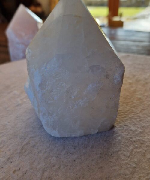 Large Clear Quartz White Crystal 36 Quartz Tower Points Polished Tip Gemstones Natural 1.078g H10xW8xD8cm - Image 4