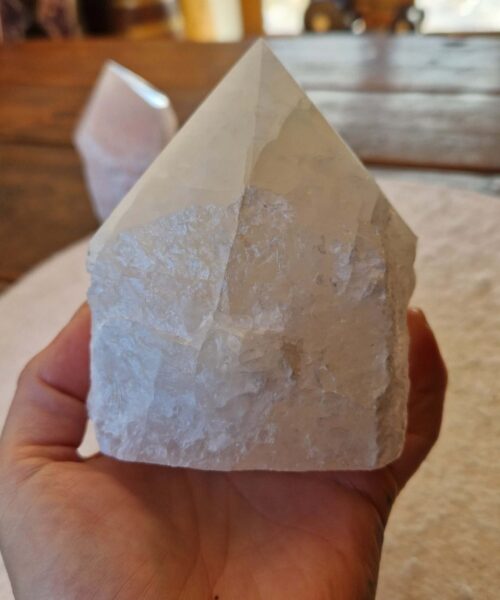 Large Clear Quartz White Crystal 36 Quartz Tower Points Polished Tip Gemstones Natural 1.078g H10xW8xD8cm - Image 8