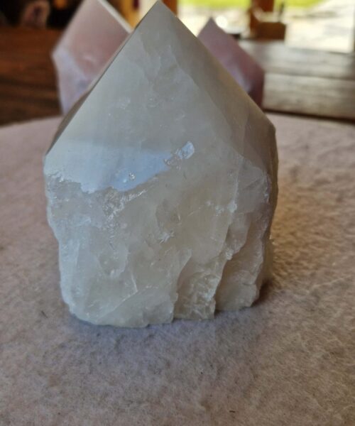 Large Clear Quartz White Crystal 37 Quartz Tower Points Polished Tip Gemstones Natural 1.072g H10xW8xD8cm - Image 5