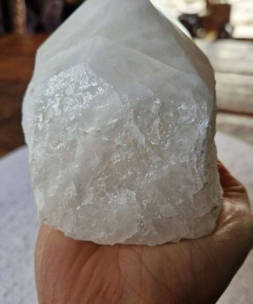 Large Clear Quartz White Crystal 37 Quartz Tower Points Polished Tip Gemstones Natural 1.072g H10xW8xD8cm - Image 8