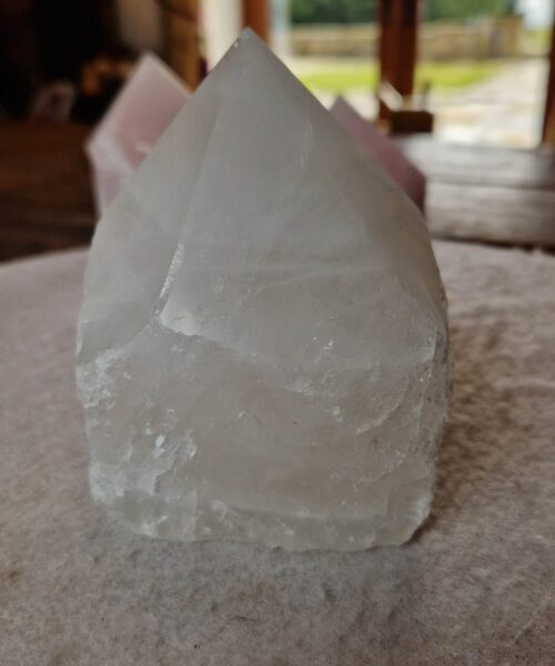Large Clear Quartz White Crystal 40 Quartz Tower Points Polished Tip Gemstones Natural 1.148g H11xW9xD8cm - Image 5