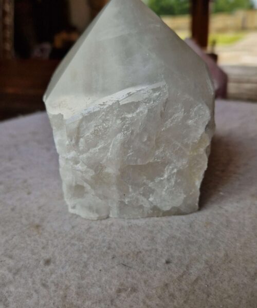 Large Clear Quartz White Crystal 41 Quartz Tower Points Polished Tip Gemstones Natural 1.077g H11xW8xD8cm - Image 4