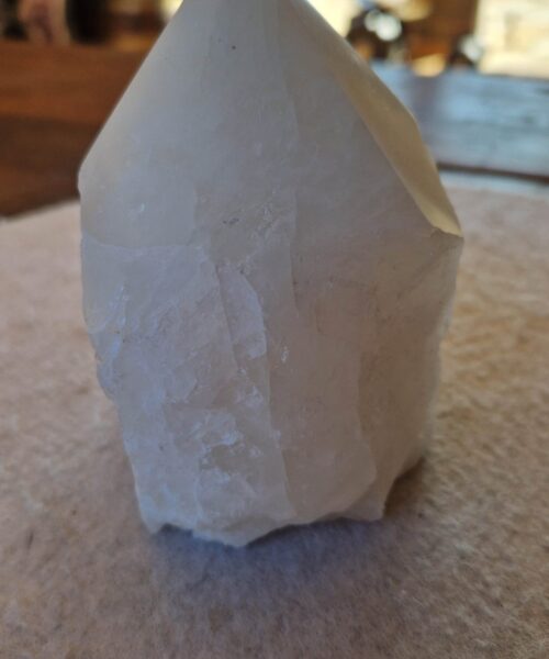 Large Clear Quartz White Crystal 42 Quartz Tower Points Polished Tip Gemstones Natural 1.013g H11.5xW8xD6.5cm
