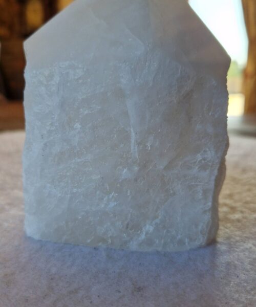 Large Clear Quartz White Crystal 44 Quartz Tower Points Polished Tip Gemstones Natural 1.147g H11.5xW8xD8cm