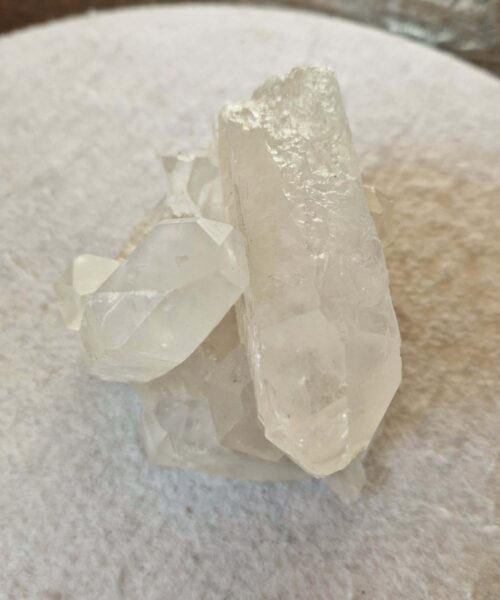 Large Premium Rare Clear White Rock Crystal Cluster 32 - 1.063g H9.5xW10.5xD9cm - Image 6