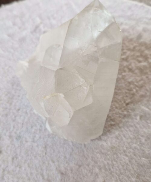 Large Premium Rare Clear White Rock Crystal Cluster 35 - 962g H8.5xW13xD10cm - Image 4