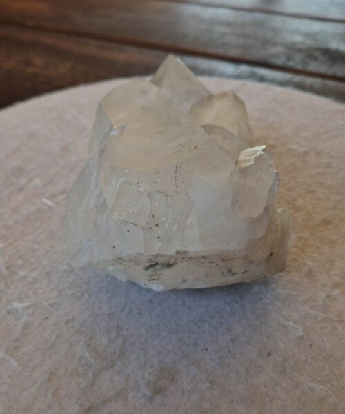 Large Premium Rare Clear White Rock Crystal Cluster 36 - 1.544g H9xW16xD10.5cm - Image 5