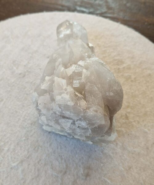 Large Premium Rare Clear White Rock Crystal Cluster 37 - 1.541g H9xW19xD9cm - Image 3