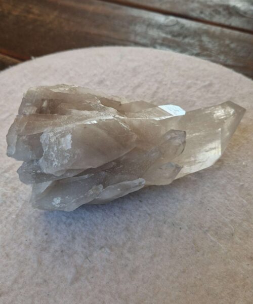 Large Premium Rare Clear White Rock Crystal Cluster 37 - 1.541g H9xW19xD9cm - Image 4