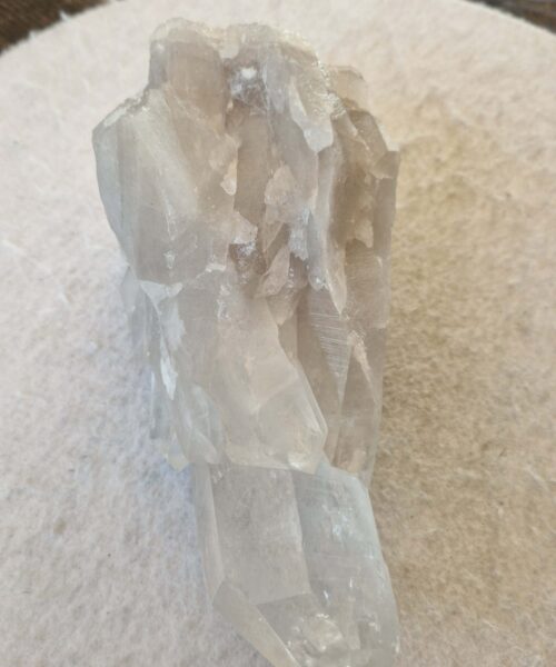 Large Premium Rare Clear White Rock Crystal Cluster 37 - 1.541g H9xW19xD9cm