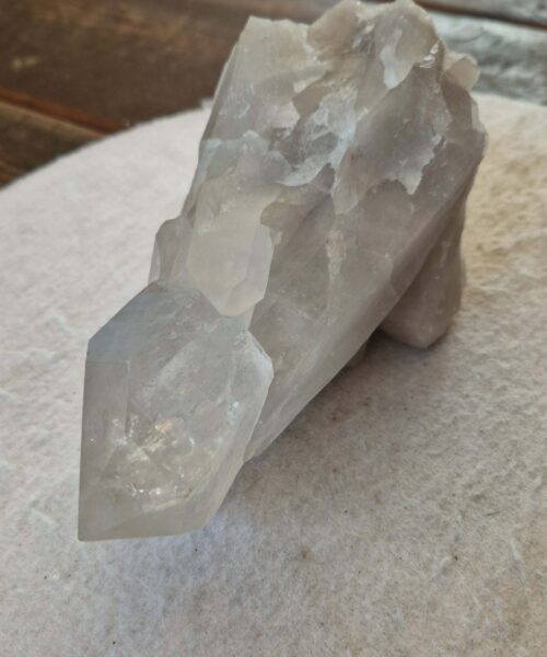 Large Premium Rare Clear White Rock Crystal Cluster 37 - 1.541g H9xW19xD9cm - Image 7
